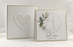 Kartka na ślub w pudełku z kopertą, WA 23A