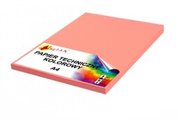 Papier techniczny A4 280g grejpfrutowy 50 arkuszy 12792-50