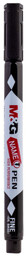 M&G Foliopis M permanentny czarny