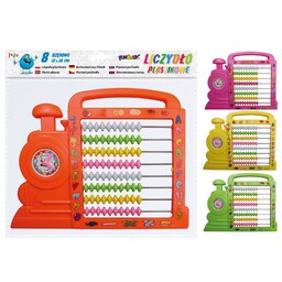 Liczydło plastikowe 8 rzędowe Zegar Titanum TI494771-40242