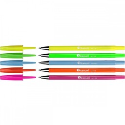 Długopisy obudowa NEON 5 szt. Titanum 373725-5