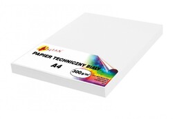 Papier techniczny brystol biały 300g 50 ark A4 SH19020