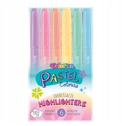 Zakreślacze Colorino 6 szt pastel 84965PTR 84965PTR