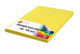 Papier kolorowy A4 80g żółty intensywny v2 3317-100 3317-500, Ilość arkuszy: 500 arkuszy