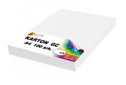 Karton GC1 270g biały 100ark 7244-GC1-270 7244-GC1-270-A4, Format: A4