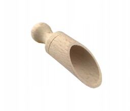 Czerpak drewniany do przypraw 9cm