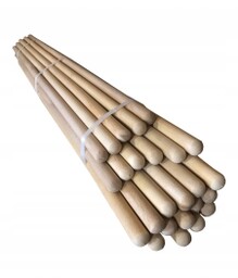 Kij,trzonek, drzewiec bukowy 120cm do flag