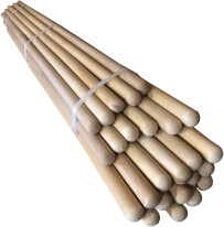 Kij,trzonek, drzewiec bukowy 150cm do flag