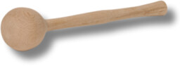 Drewniana kula do ucierania