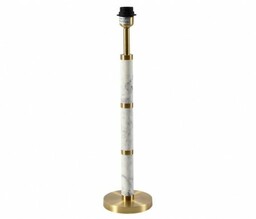 Lampa Stołowa Deluxe Gold Marmur