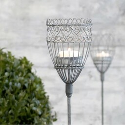 Lampion Ogrodowy Do Wbicia w Ziemię Chic Antique D