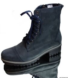 timberki SKORA NUBUK GRANAT traper 40