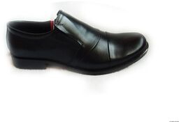 Skorzane BUTY MESKIE szerokie TĘGOSĆ H XX CZERŃ 42