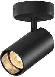 SLV - Asto Tube Lampa Sufitowa Black SLV