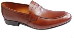 Skorzane BUTY MESKIE szersze brąz TĘG. G 1/2 41