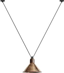 Lampe Gras - 323 XL Lampa Wisząca Stożkowa w Kolorze Surowej Miedzi Lampa Gras