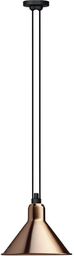 Lampe Gras - 322 L Lampa Wisząca Stożkowa w Kolorze Miedzi Lampa Gras