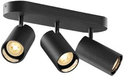 SLV - Asto Tube 3 Lampa Sufitowa Black SLV