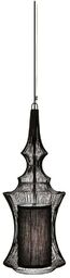 FORESTIER Forestier Tibet lampa wisząca, czarna