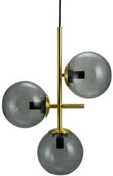 DybergLarsen - Como Lampa Wisząca smoke/ brass DybergLarsen