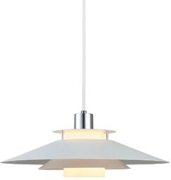 Halo Design - Rivoli Lampa Wisząca Ø40 White/Chrome Halo Design