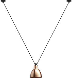 Lampe Gras - 323 L Lampa Wisząca Okrągła w Kolorze Miedzi Lampa Gras