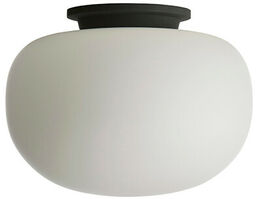 Frandsen - Supernate Lampa Sufitowa Ø28 Opal White/Black Frandsen