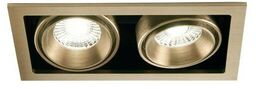 LIGHT-POINT - Ghost 2 Wbudowany Reflektor Punktowy 2x6W 2700/3000K Brass Light-Point