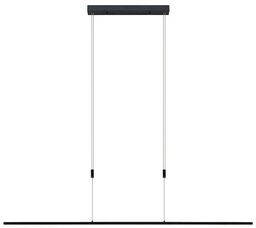 Lucande - Stakato 8 LED Lampa Wisząca L180 Black Lucande