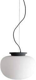Frandsen - Supernate Lampa Wisząca Ø28 Opal White/Black Frandsen