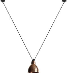 Lampe Gras - 323 L Lampa Wisząca Okrągła w Kolorze Surowej Miedzi Lampa Gras