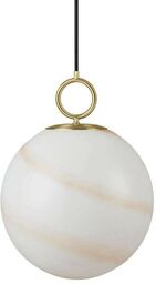 Halo Design - Stockholm Lampa Wisząca Ø30 Marble Brown Halo Design