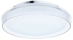 Paulmann - Luena LED Lampa Sufitowa IP44 3000K 860lm Chrom/Clear Paulmann