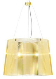 Kartell - Ge Lampa Wisząca Żółta Kartell