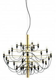 Flos - 2097/30 Lampa Wisząca w Kolorze Mosiądzu Flos