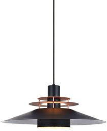 Halo Design - Rivoli Lampa Wisząca Ø50 Black/Copper Halo Design