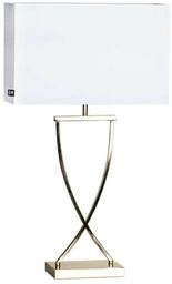 By Rydéns - Omega Lampa Stołowa H69 Brass/White By Rydéns