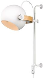 Halo Design - D.C Lampa Ścienna Long Ø18 White/Oak Halo Design