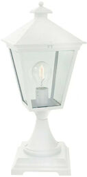 Norlys - London Zewnętrzna Lampa Nocna Mała z Mocowaniem w Betonie Biała Norlys