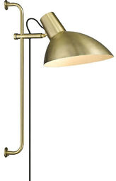 Halo Design - Metropole Grande Lampa Ścienna Brass Halo Design