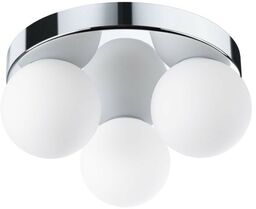Paulmann - Gove 3 Lampa Sufitowa IP44 Dim Chrom/Satin Paulmann