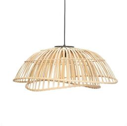 Lindby - Ilajus Lampa Wisząca Ø62 Bamboo Lindby