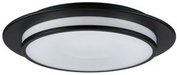 Paulmann - Egron LED Lampa Sufitowa 3-step Dim. Matt Czarna Paulmann