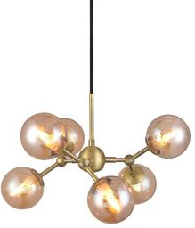 Halo Design - Atom Mini Lampa Wisząca Antique Brass Halo Design