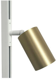 Antidark - Designline Tube Spot PRO White/Brass Antidark