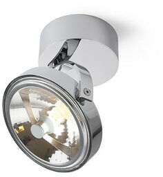 Trizo21 - Pin-Up 1 Round Lampa Sufitowa w Kolorze Chromu Trizo21