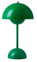 &Tradition - Flowerpot VP9 Portable Lampa Stołowa Signal Green &Tradition