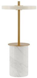 UMAGE - Asteria Move Portable Lampa Stołowa Mini White Marble Umage