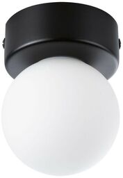 Paulmann - Gove Lampa Sufitowa IP44 Dim. Matt Czarna/Satin Paulmann