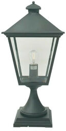 Norlys - London Zewnętrzna Lampa Nocna Duża z Mocowaniem w Betonie Czarna Norlys